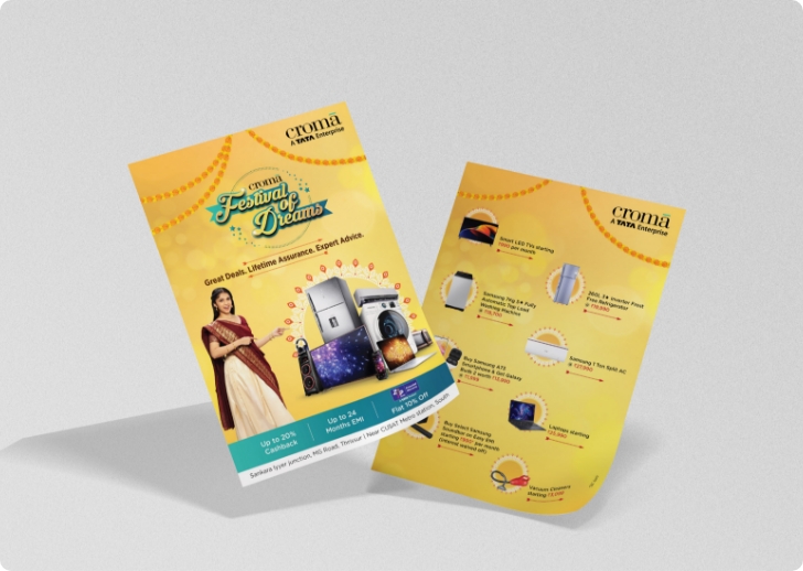 Croma Work Page Website