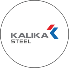 Kalika Steel logo reflecting strong brand identity