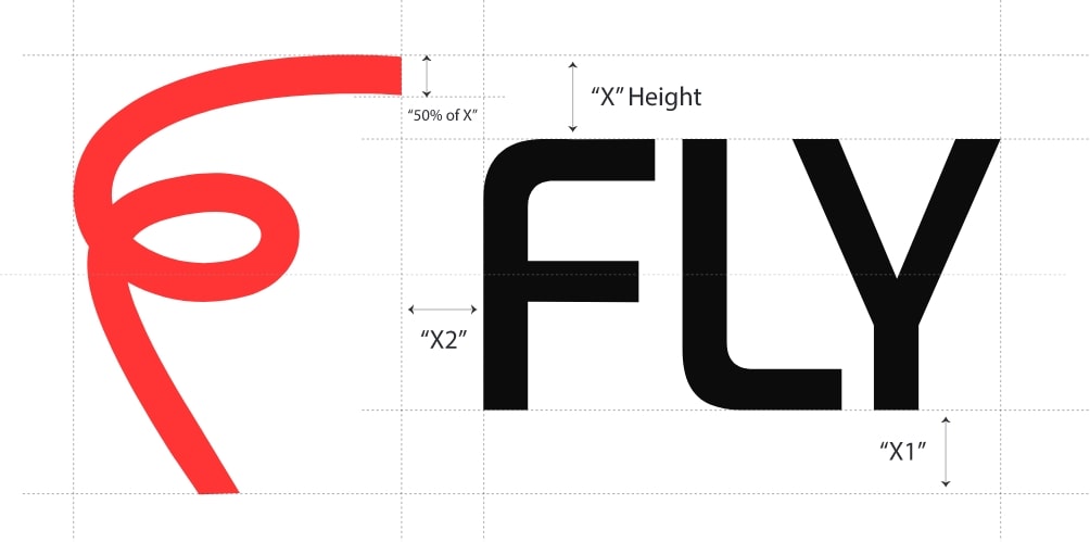 fly logo showcase