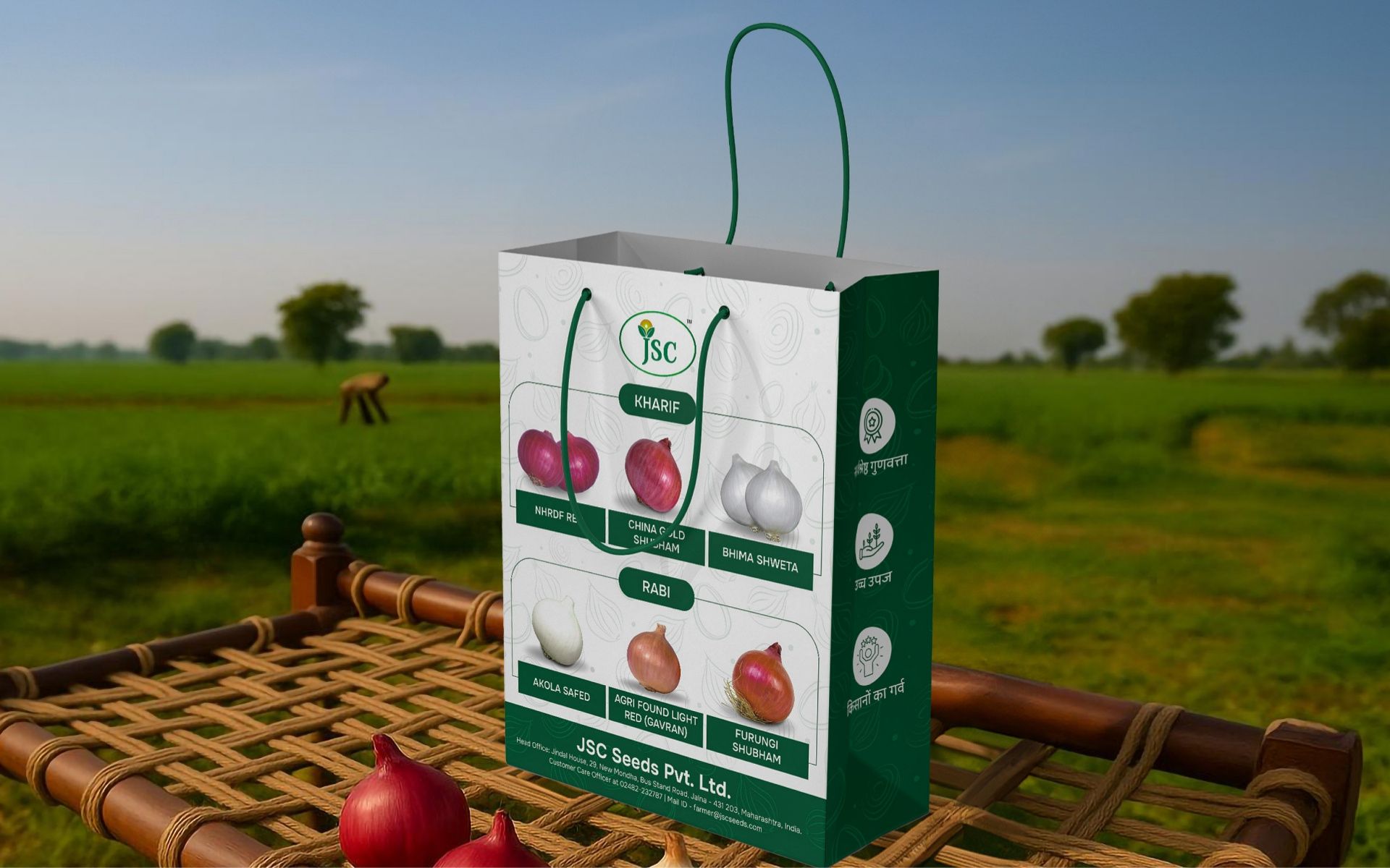 JSC Seeds Bag Packaging