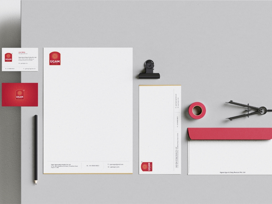 Ugam Ghee Letter Hand